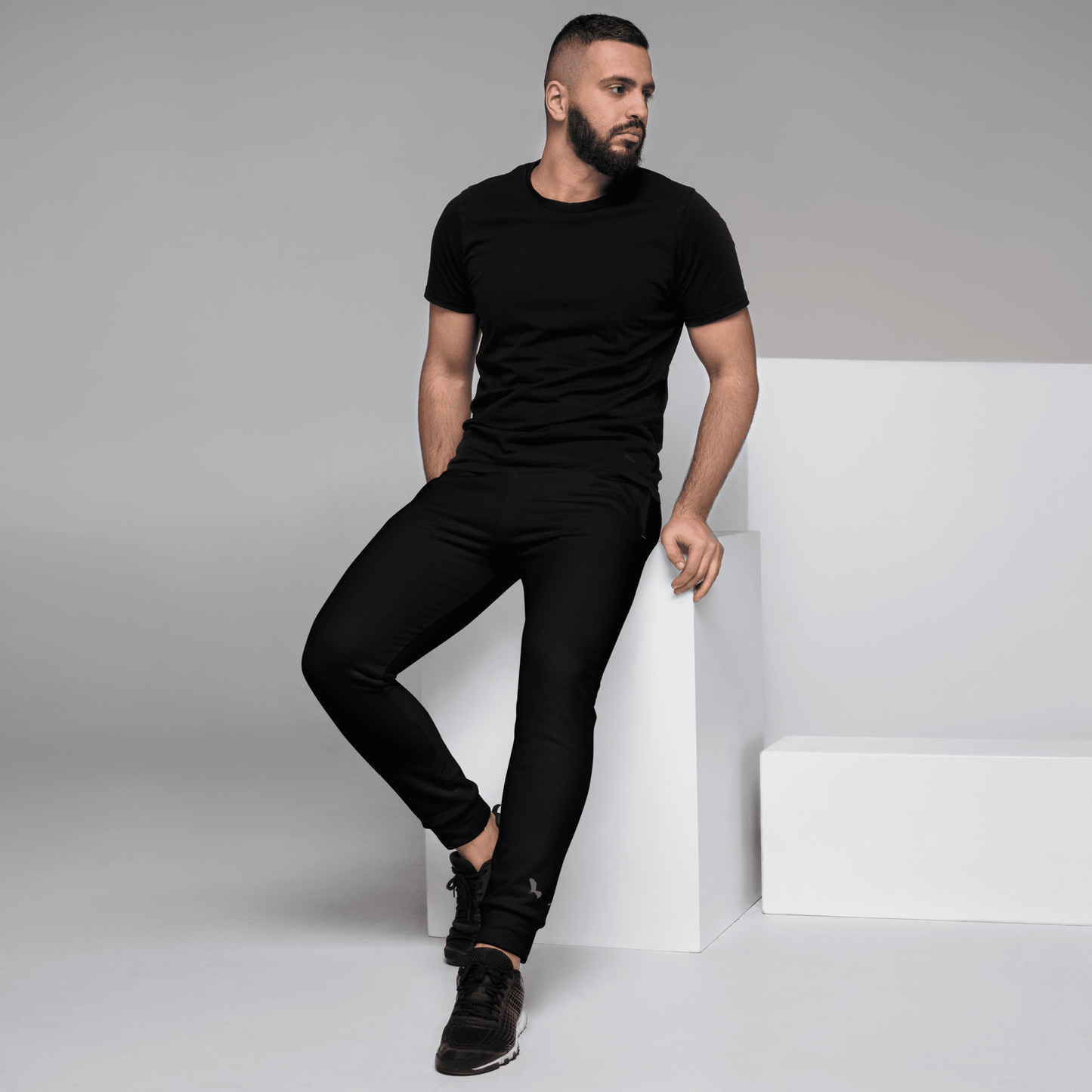 THE SUBTROPIC Recycled Black Joggers