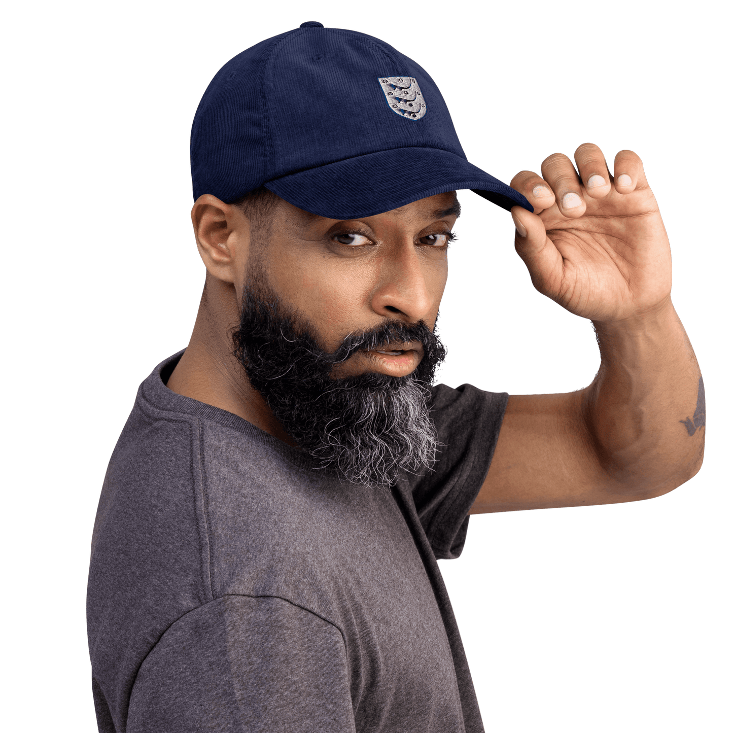 Three Lizards Corduroy Cap