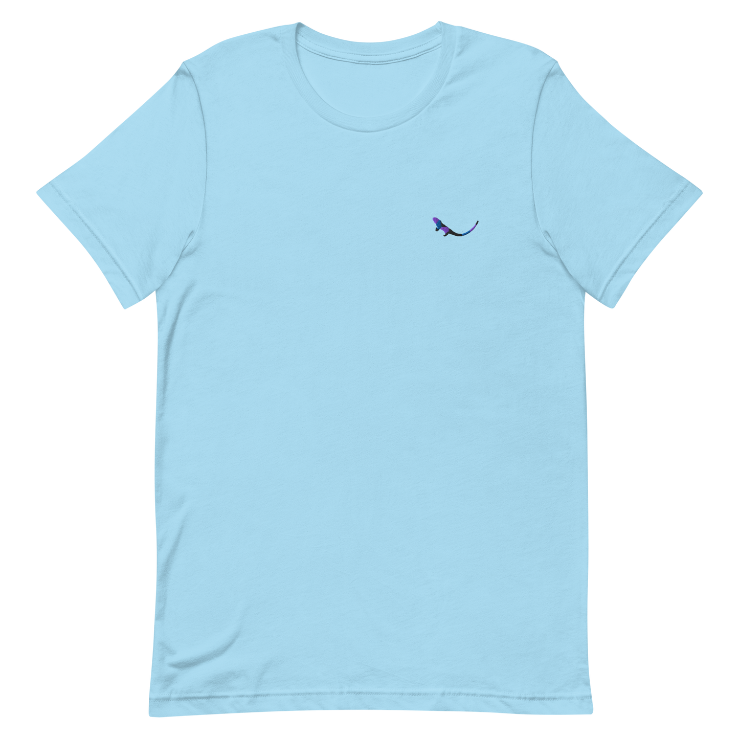 THE SUBTROPIC Global Tee in light blue featuring the original Subtropic logo on the chest.