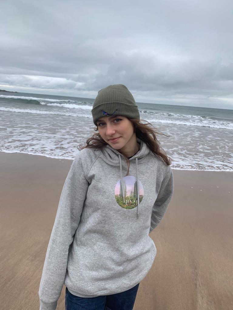 Forest Organic Eco-Beanie and La Capirucha Organic Hoodie