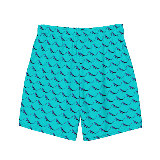 THE SUBTROPIC Turquoise Eco-Trunks Back