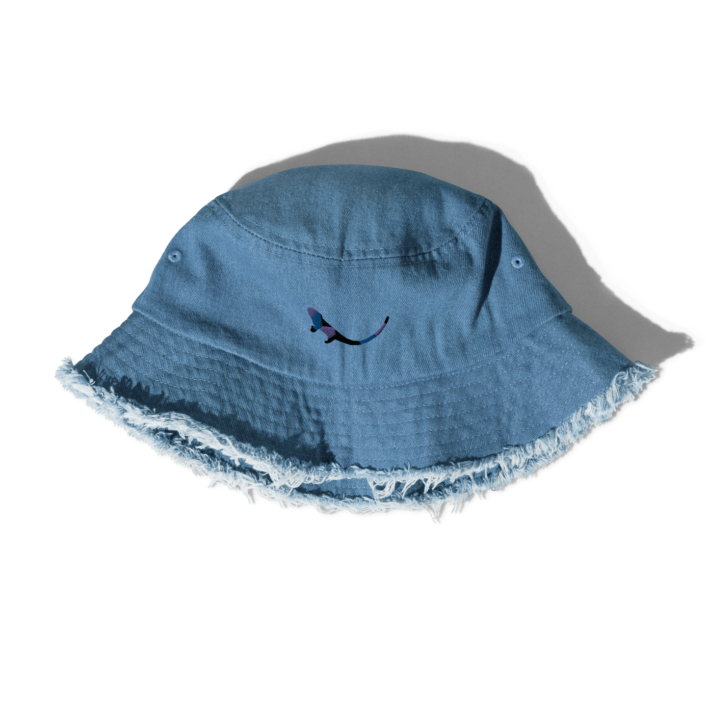 THE SUBTROPIC Denim Bucket Hat Light Denim