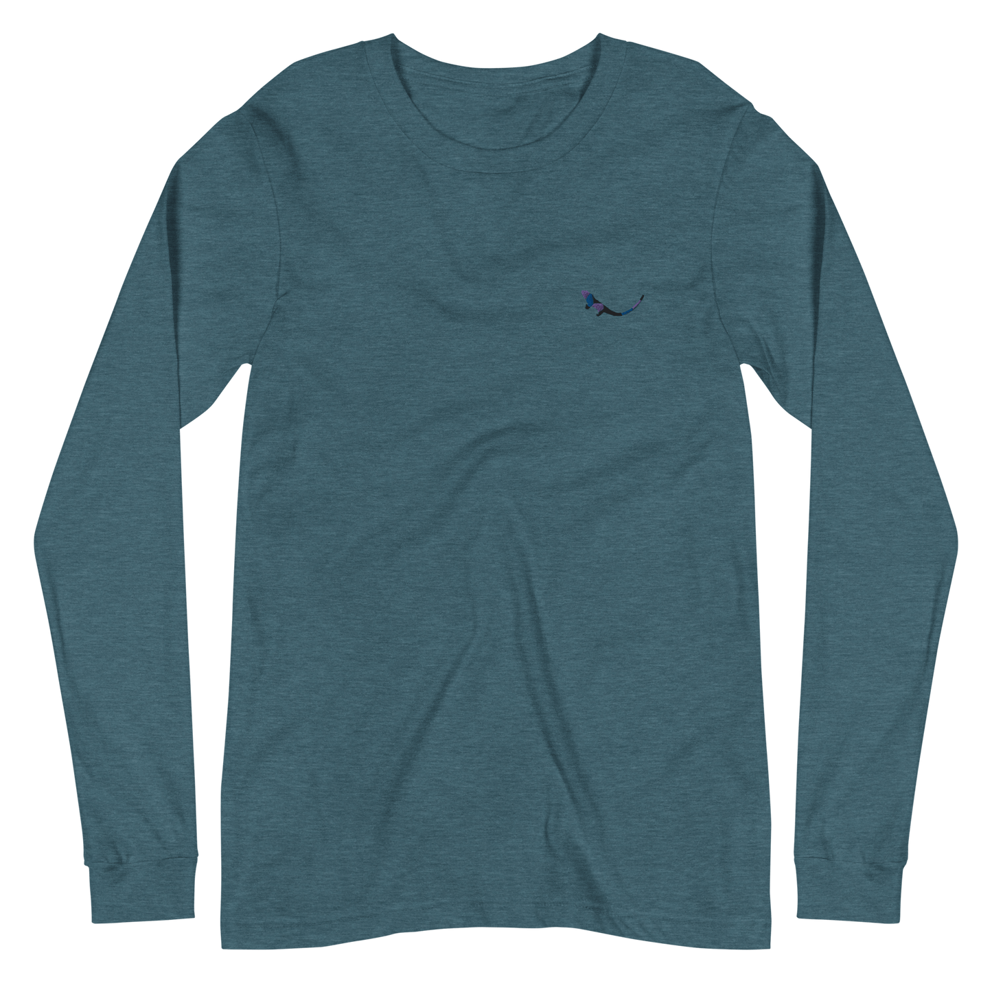 THE SUBTROPIC Essential 2.0 Long Sleeve Tees Heather Deep Teal 2