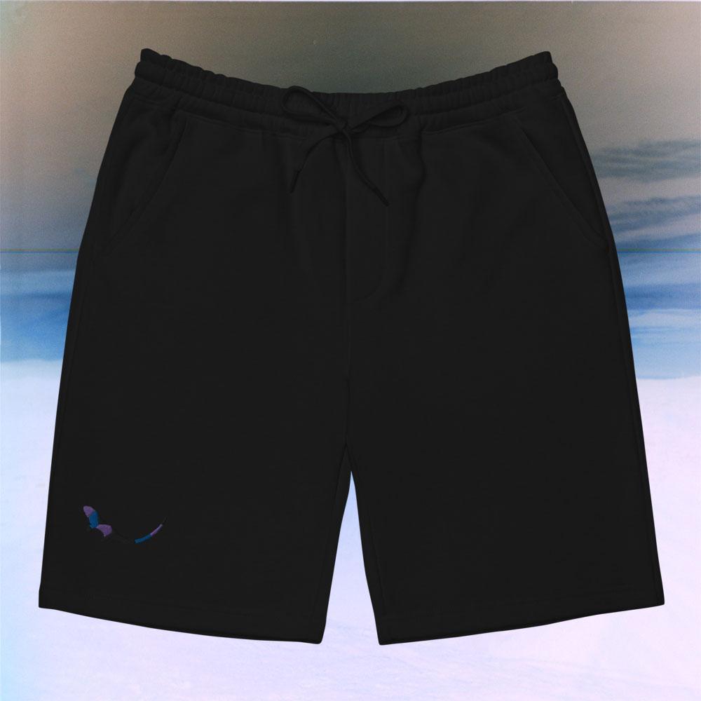 THE SUBTROPIC Fleece Shorts Front Black