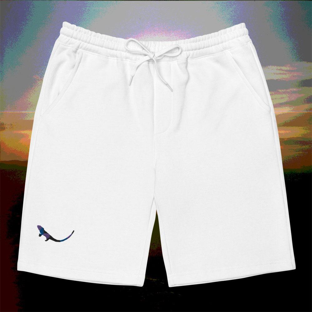 THE SUBTROPIC Fleece Shorts Front White