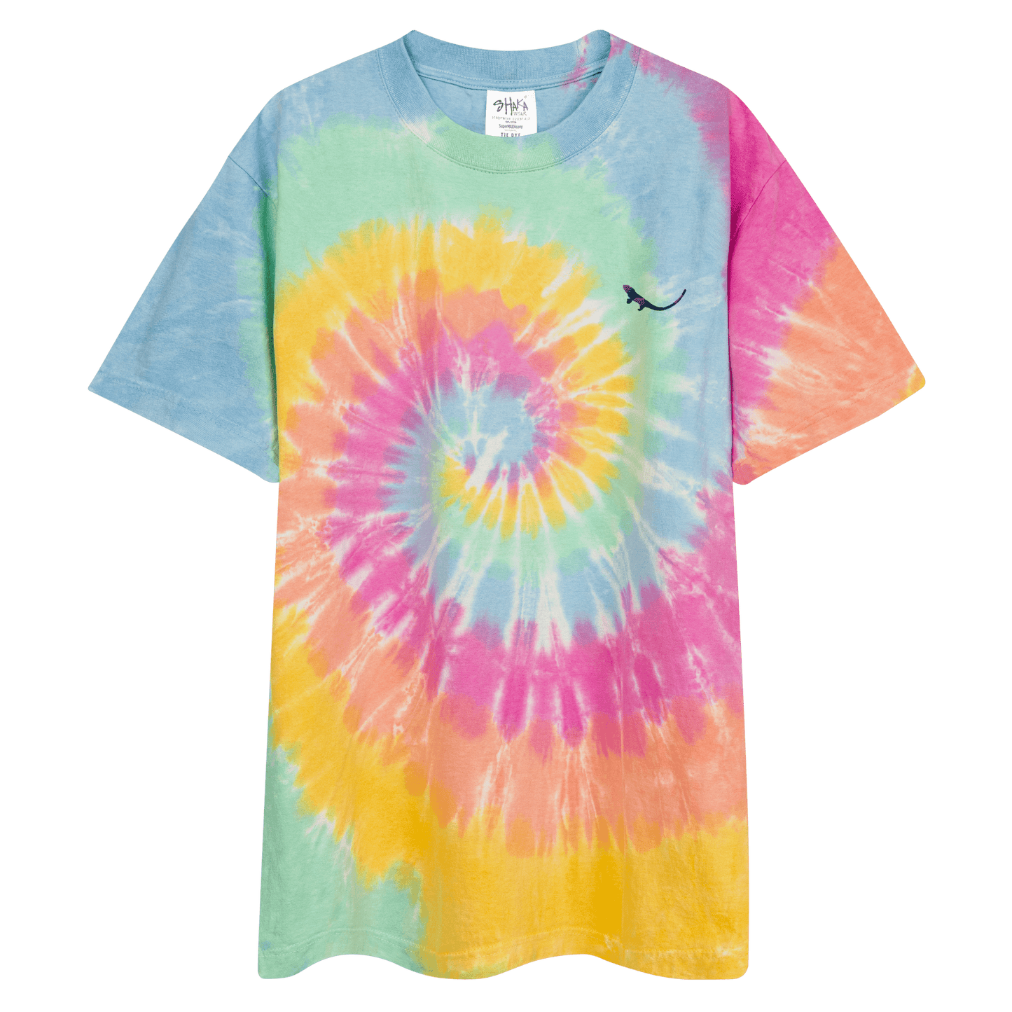 THE SUBTROPIC Funkadelic Tees Sherbet Rainbow Front