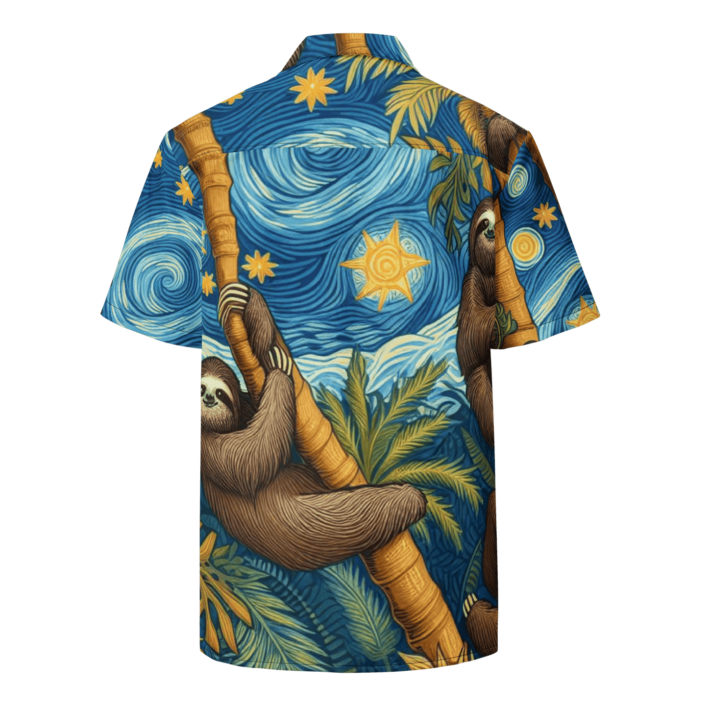da Vinci Sloths Hawaiian Shirt