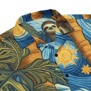 da Vinci Sloths Hawaiian Shirt