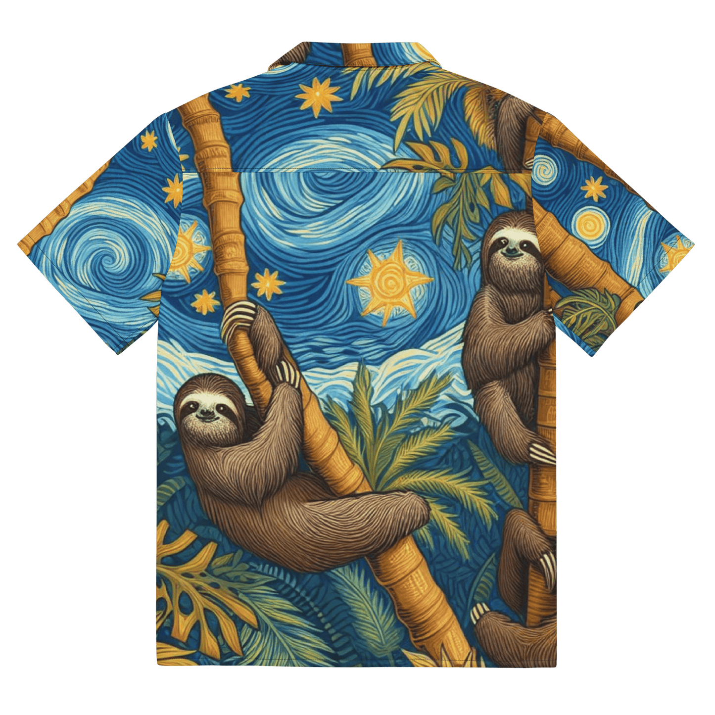 da Vinci Sloths Hawaiian Shirt