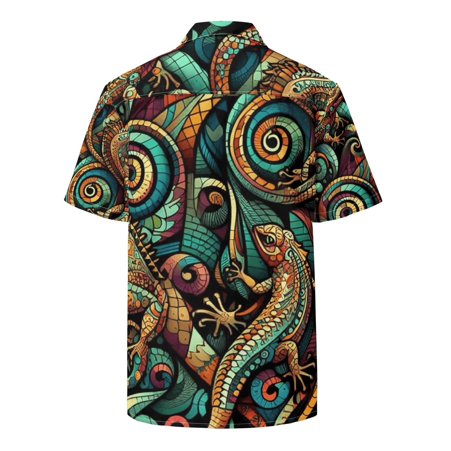 Gaudi Lizards Hawaiian Shirt