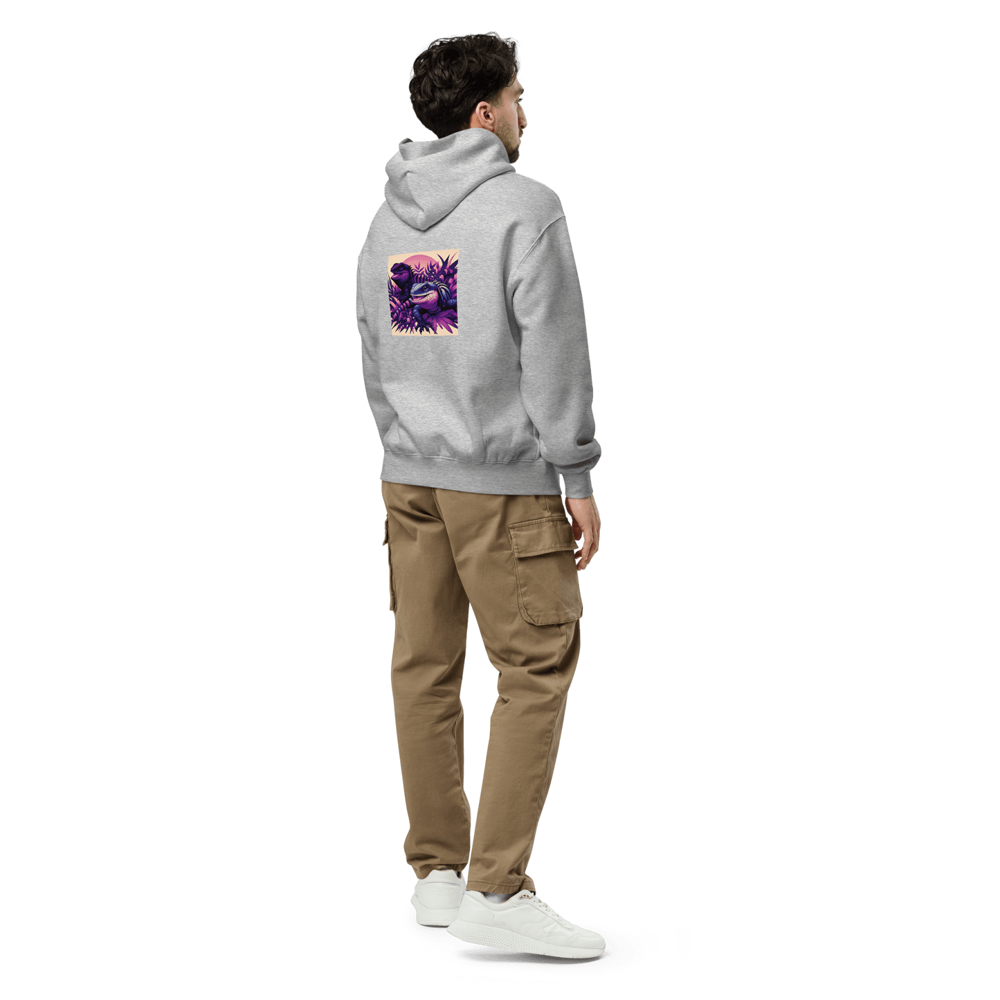 Harajuku Mist Grey Hoodie