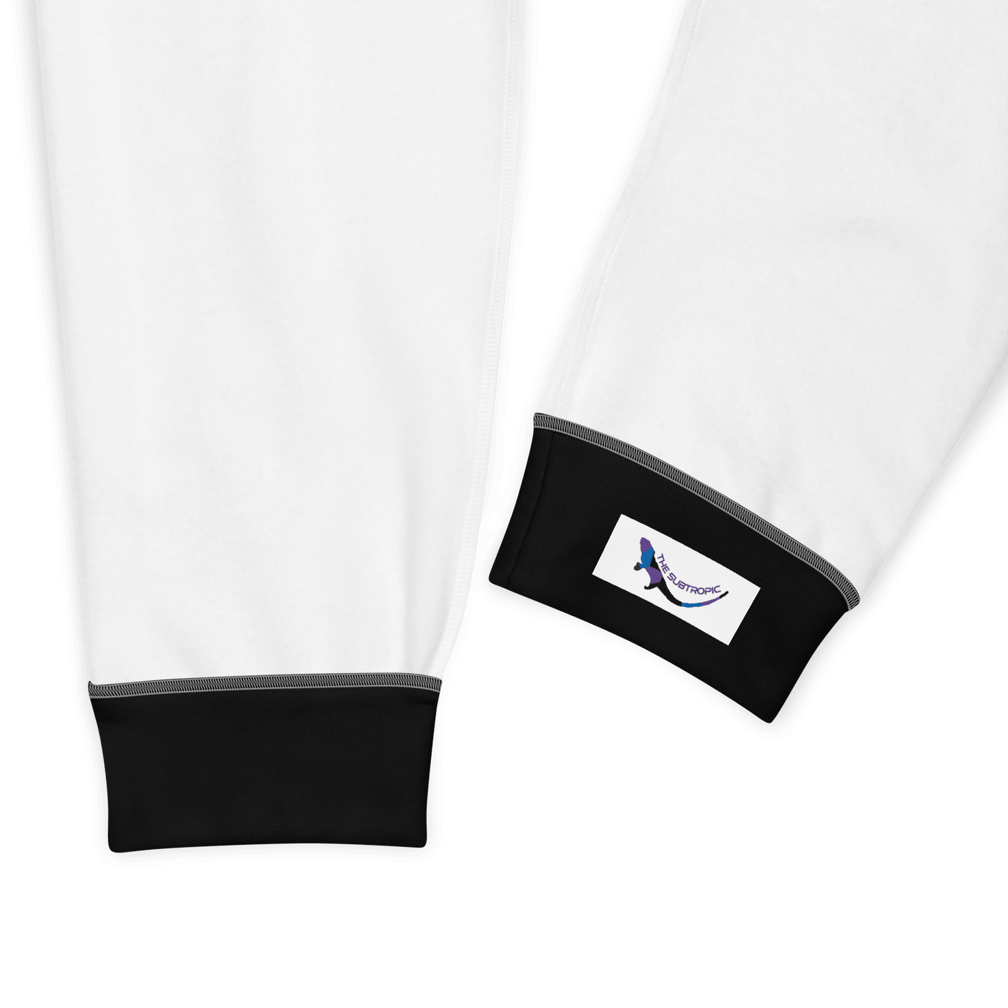 THE SUBTROPIC Recycled Black Joggers