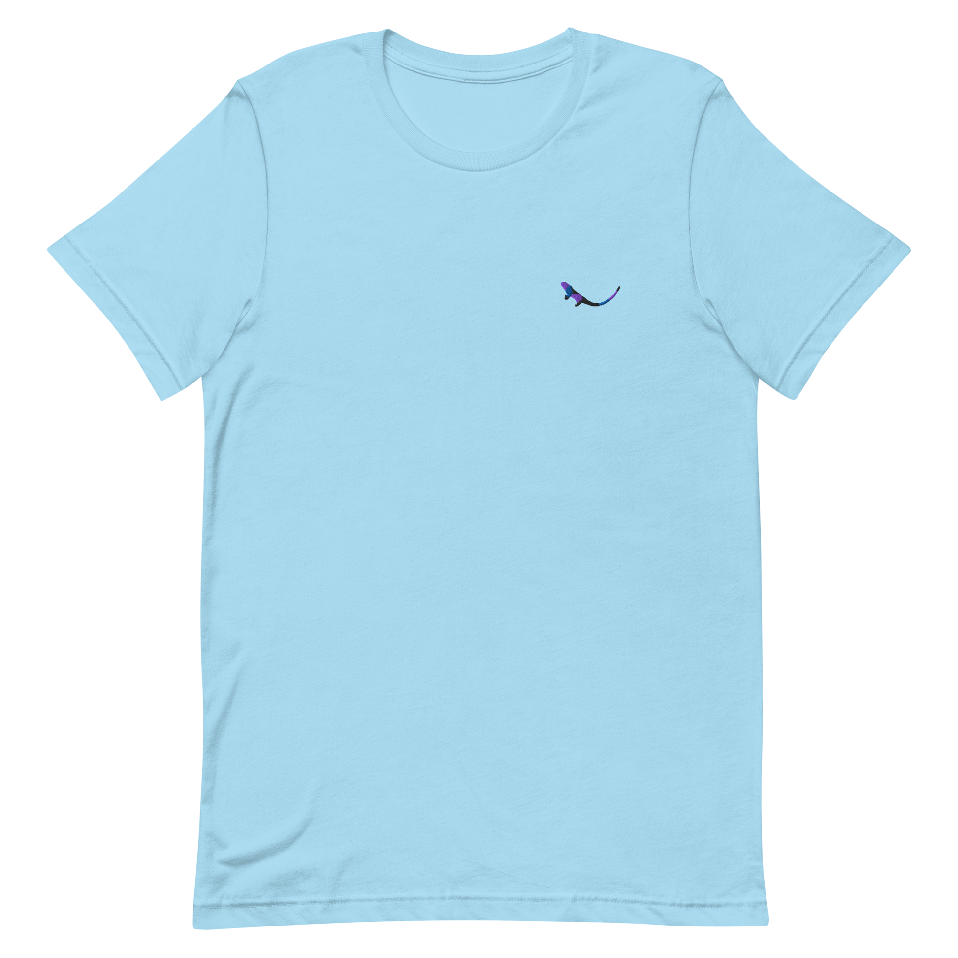 THE SUBTROPIC Global Tee in light blue featuring the original Subtropic logo on the chest.