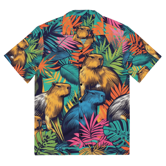 Warhol Capybaras Hawaiian Shirt