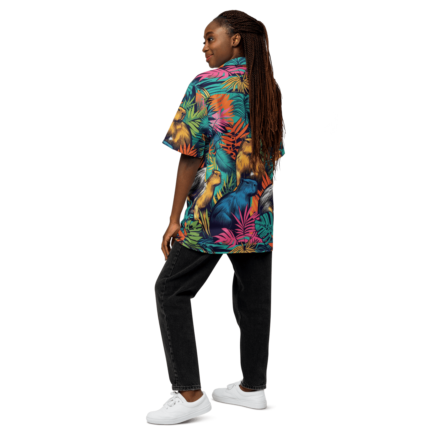 Warhol Capybaras Hawaiian Shirt