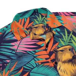 Warhol Capybaras Hawaiian Shirt