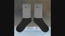 Load and play video in Gallery viewer, Grey Tipped SUBTROPIC Socks
