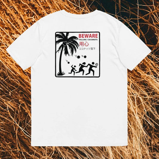 Beware Of The Coconut Organic White Tee