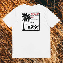Load image into Gallery viewer, Beware Of The Coconut Organic White Tee
