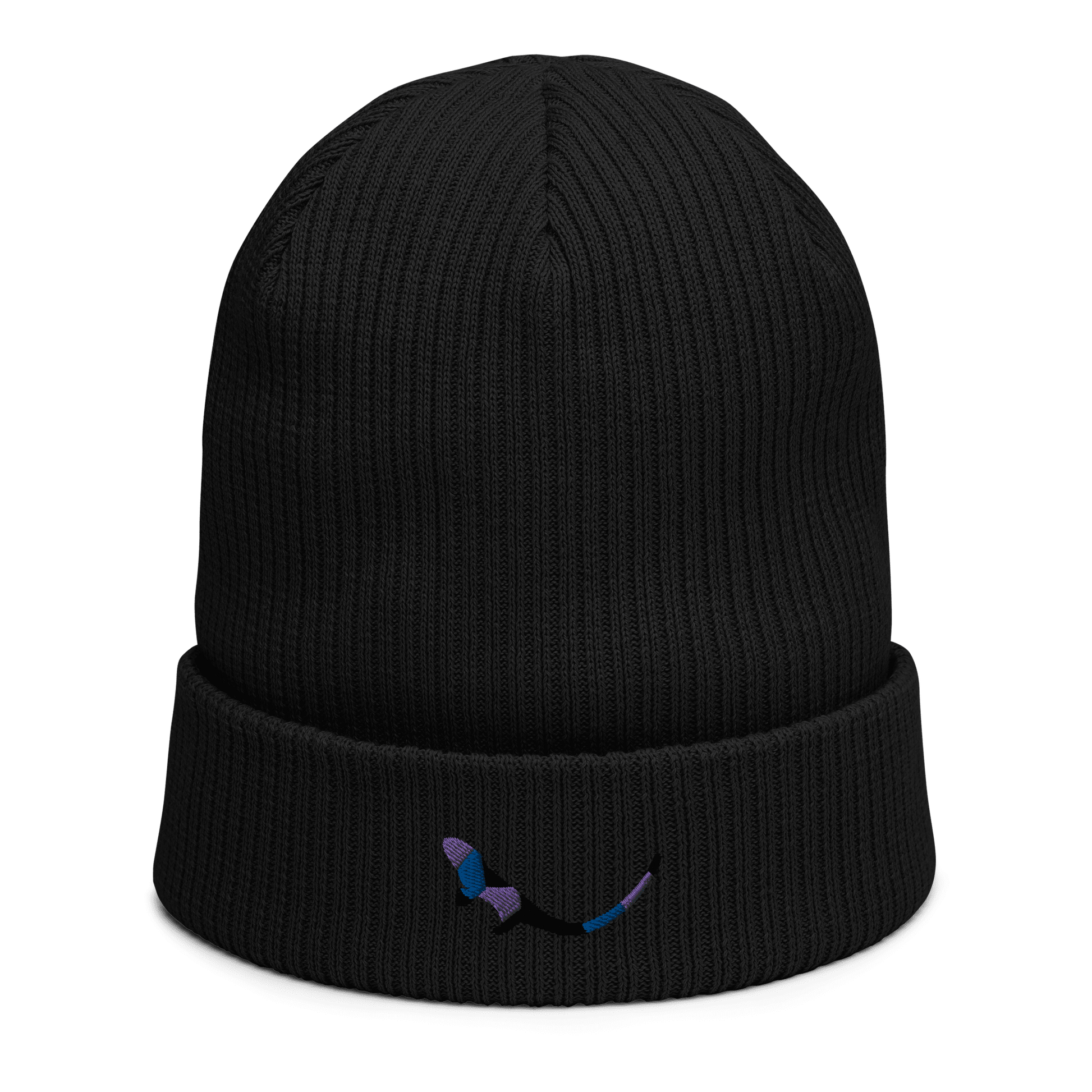 Black Organic Eco-Beanie main photo