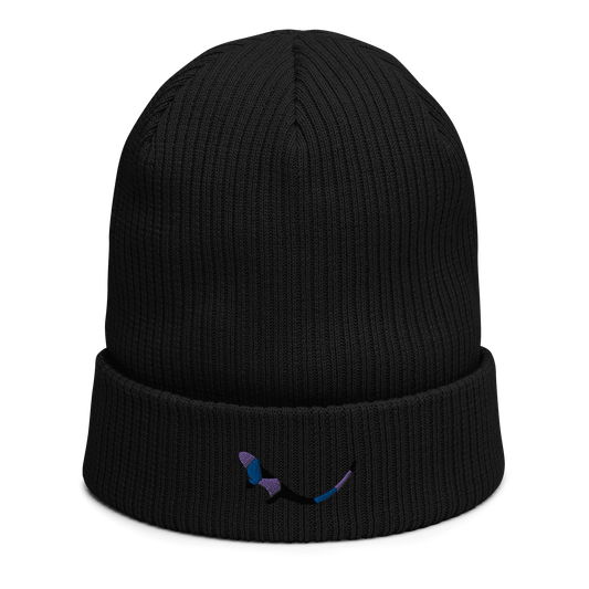 Black Organic Eco-Beanie main photo