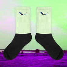 Load image into Gallery viewer, Light Green Tipped SUBTROPIC Socks

