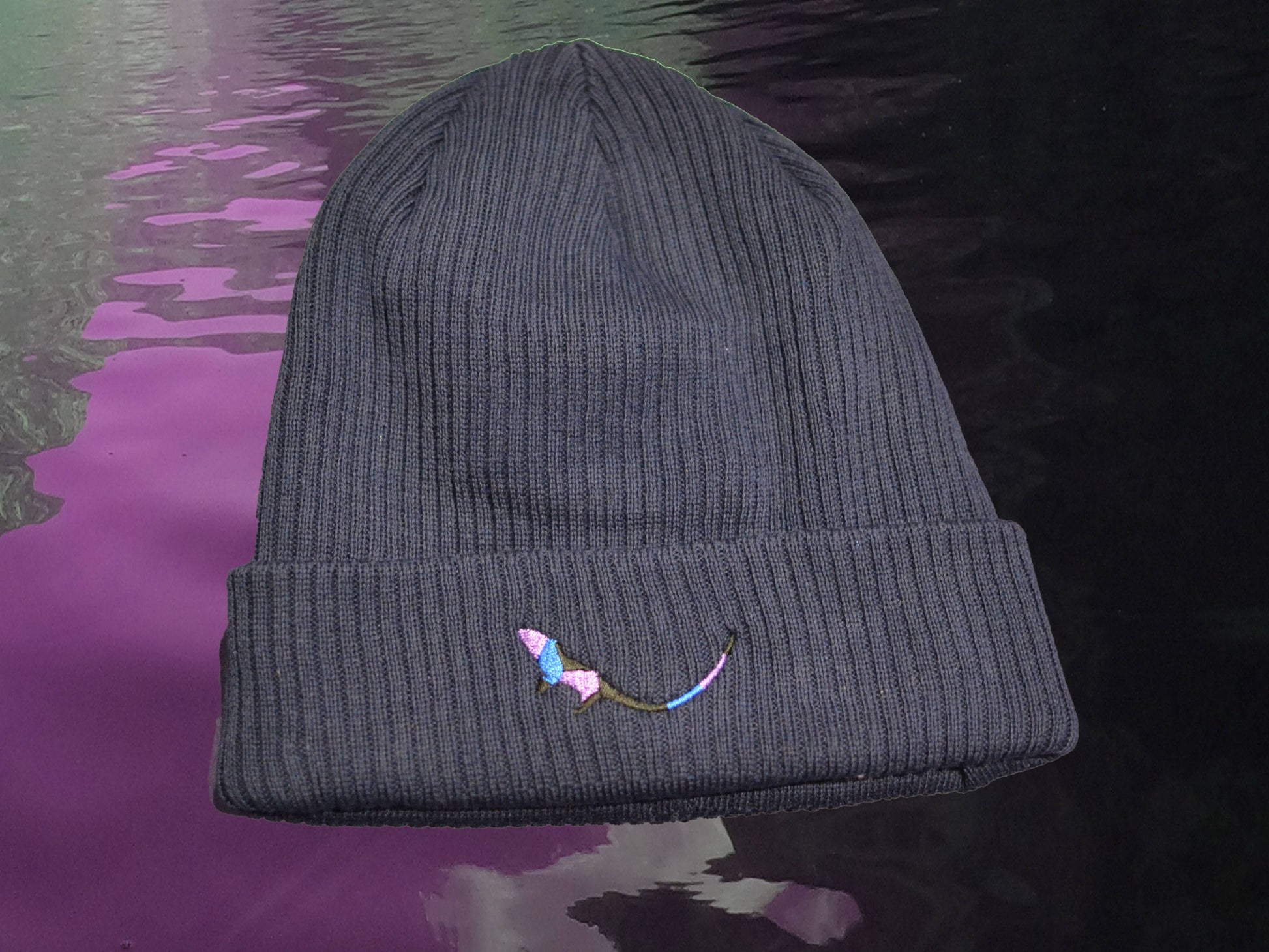 Navy Organic Eco-Beanie Alternative Photo