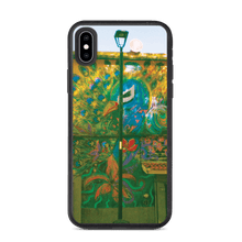 Load image into Gallery viewer, Peacock Street Biodegradable iPhone XS Max case
