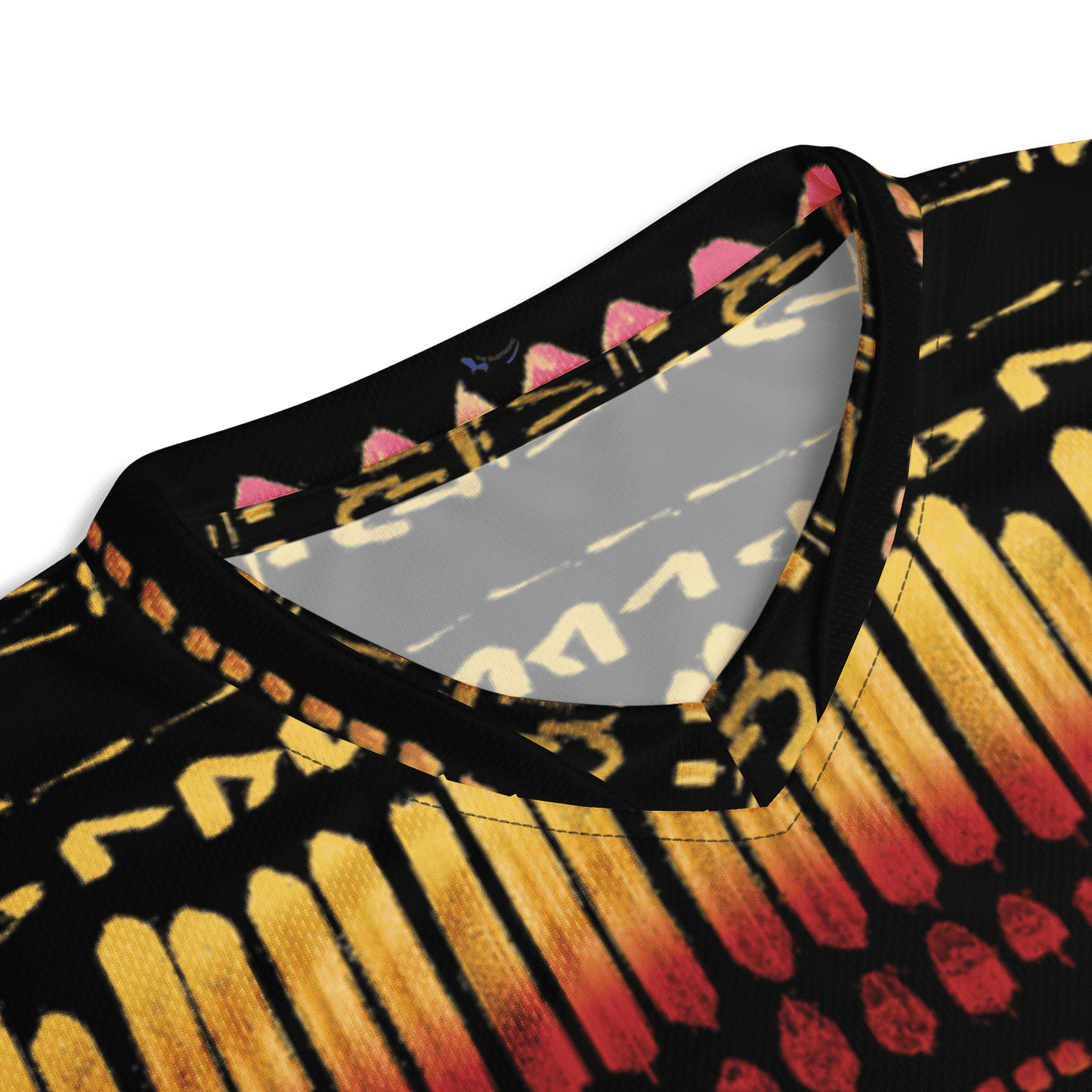 Recycled Congo Tee Collar Front