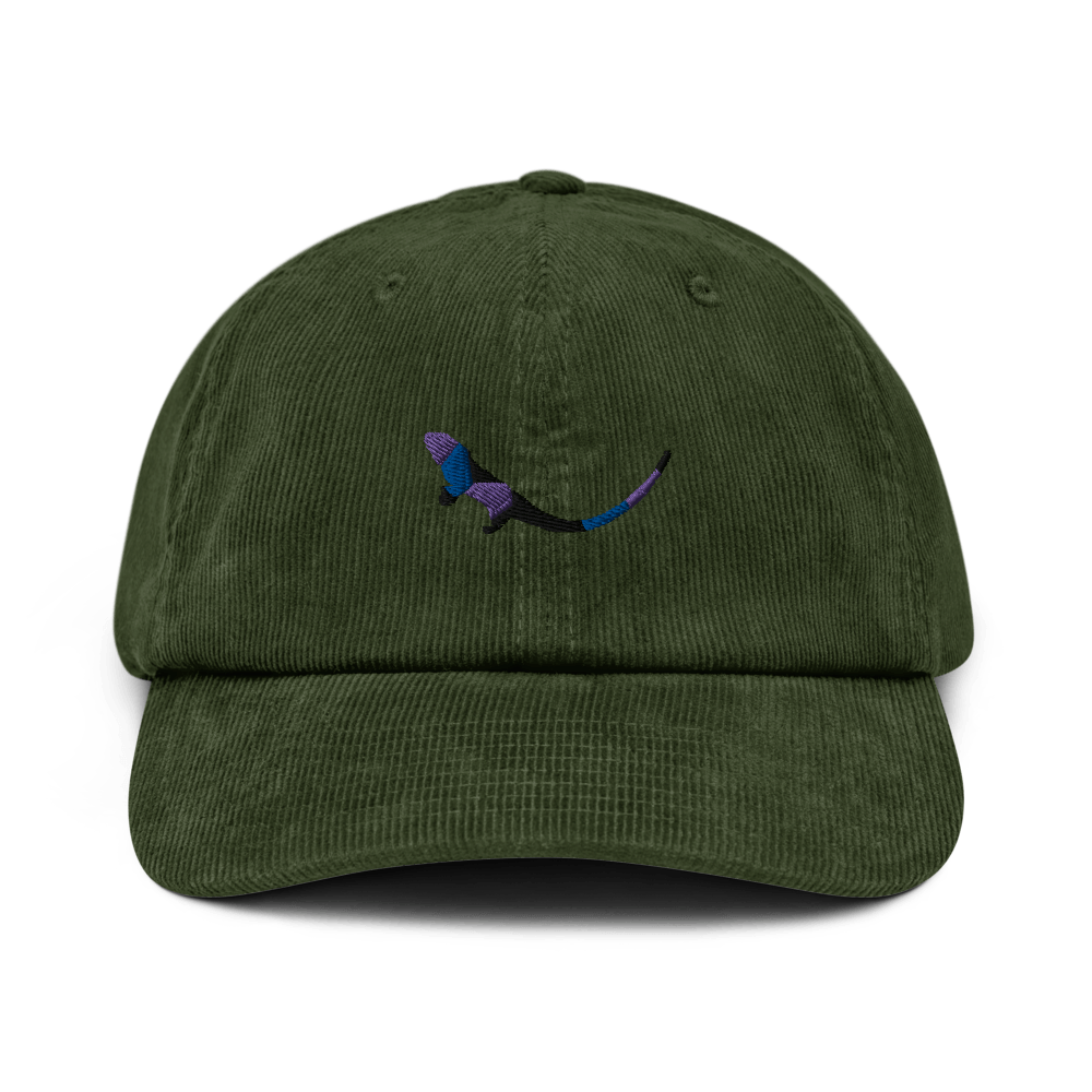 THE SUBTROPIC Corduroy Caps Dark Olive 2