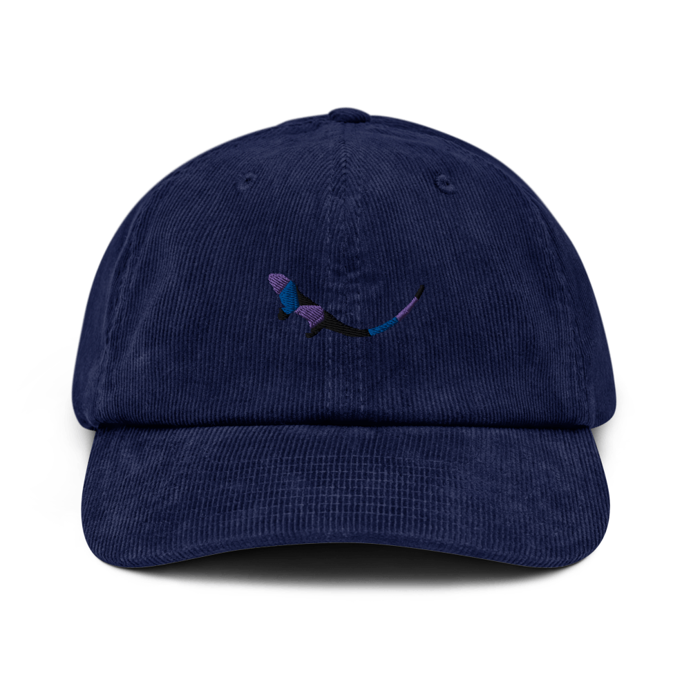 THE SUBTROPIC Corduroy Caps Navy 2