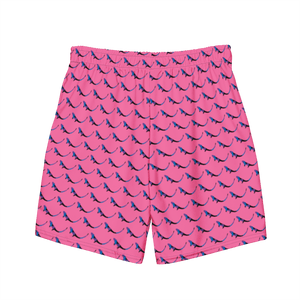 THE SUBTROPIC Pink Eco-Trunks Back