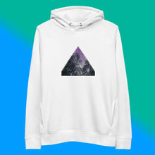 Load image into Gallery viewer, Symmetree Organic White Hoodie Main Front Photo

