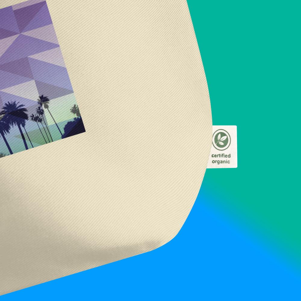 Symmetree Organic Tote Bag label