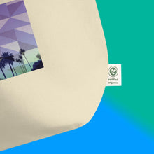 Load image into Gallery viewer, Symmetree Organic Tote Bag label
