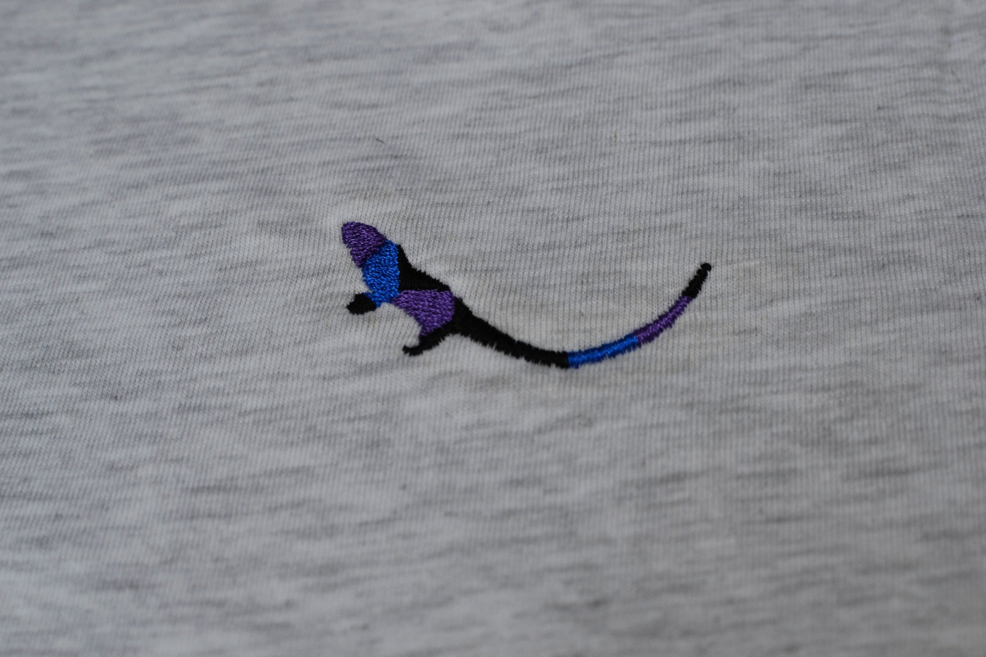THE SUBTROPIC emblem in Ash Tshirt