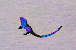 THE SUBTROPIC emblem in Lilac Tshirt