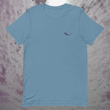 Load image into Gallery viewer, Steel Blue Essential Organic Tshirt Main Photo
