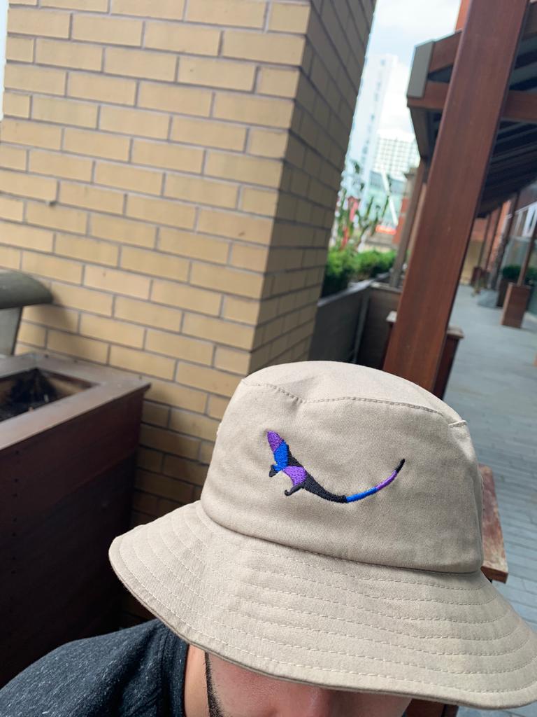 THE SUBTROPIC Bucket Hat Male Model Close up 1