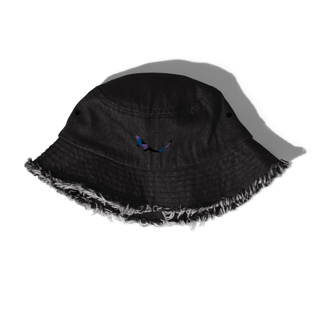 THE SUBTROPIC Denim Bucket Hat Dark Denim