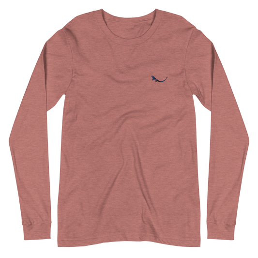THE SUBTROPIC Essential 2.0 Long Sleeve Tees Heather Mauve 2