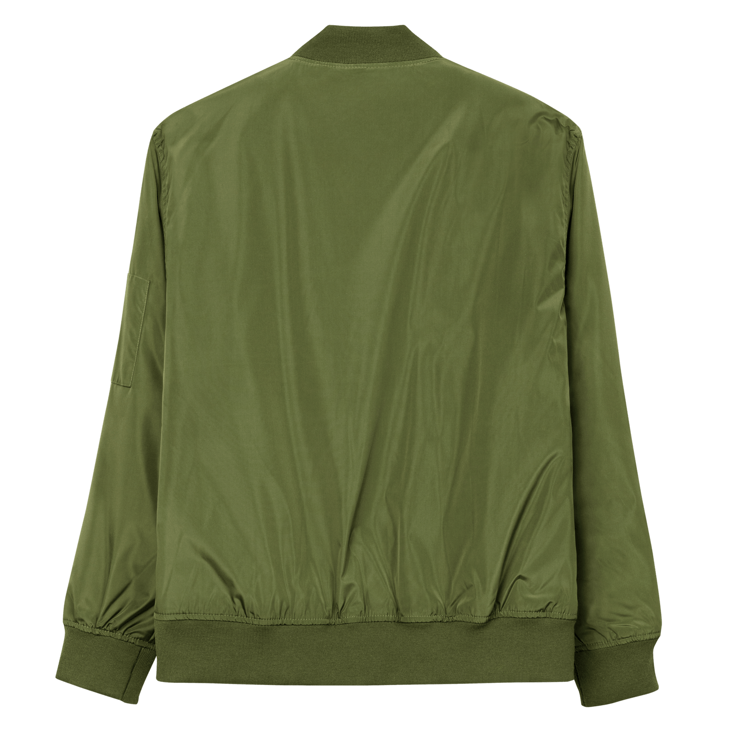 THE SUBTROPIC Recycled Plastic Bomber Jacket Jungle Back