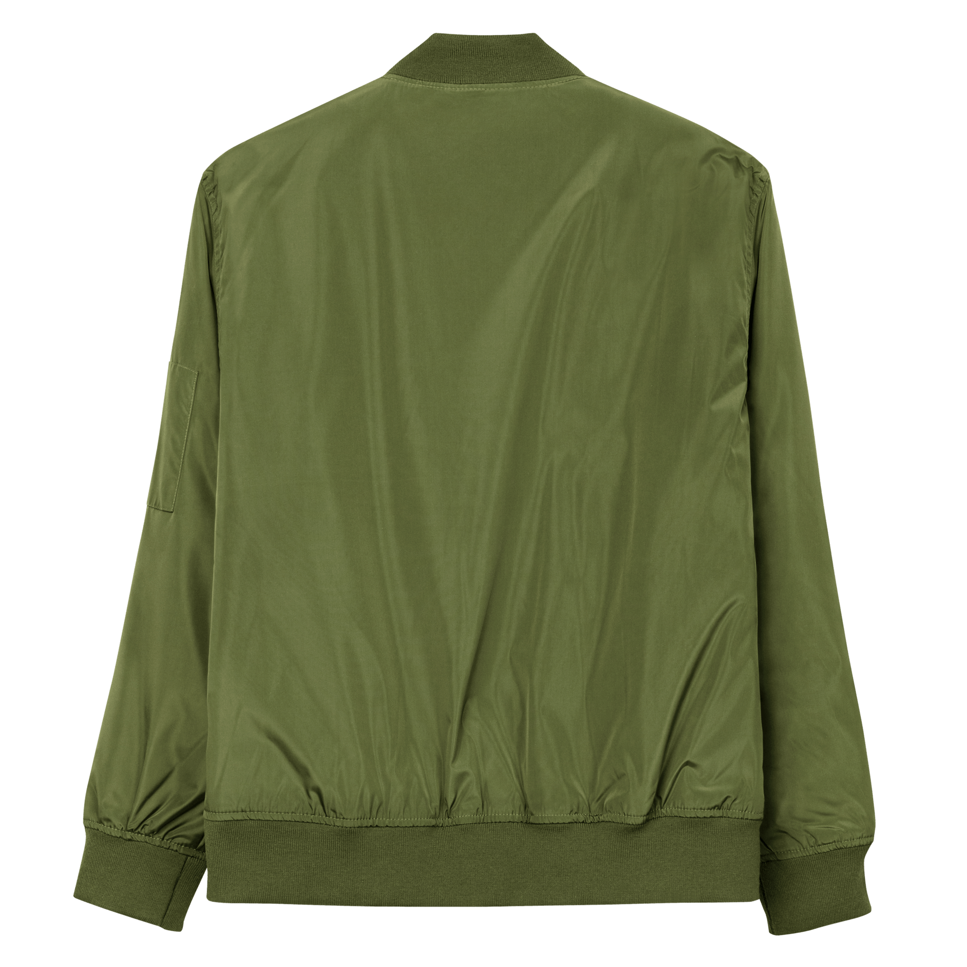 THE SUBTROPIC Recycled Plastic Bomber Jacket Jungle Back