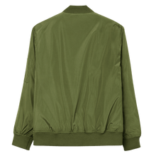 Load image into Gallery viewer, THE SUBTROPIC Recycled Plastic Bomber Jacket Jungle Back

