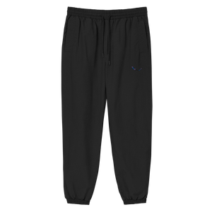 THE SUBTROPIC Recycled Tracksuit Bottoms Black
