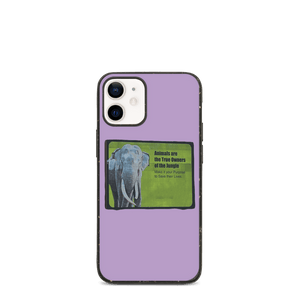 True Owners Biodegradable iPhone 12 mini case