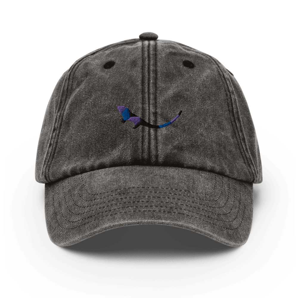 Vintage Black Cap